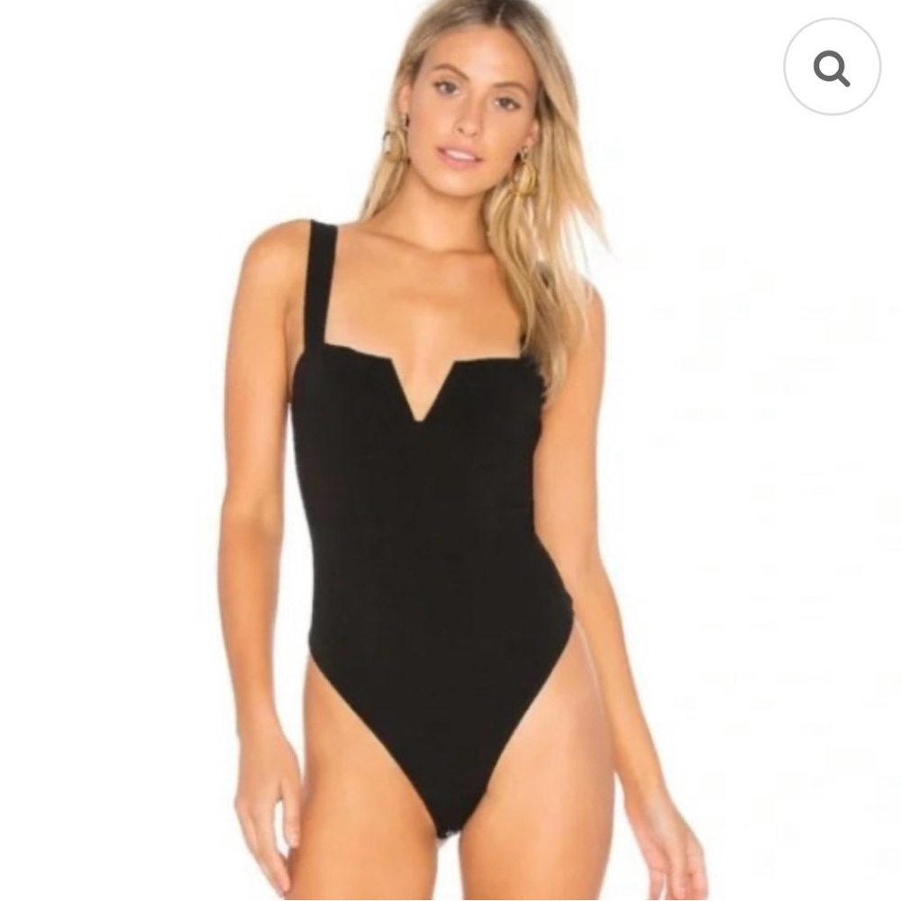 Free People Pippa V-Wire Bodysuit
